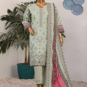 Women Unstiched Embroidered