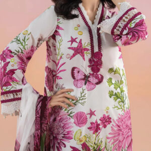 3PC Digital Printed Lawn