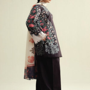 3PC digital Printed lawn