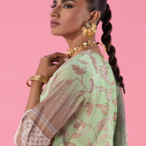 3PC digital printed lawn