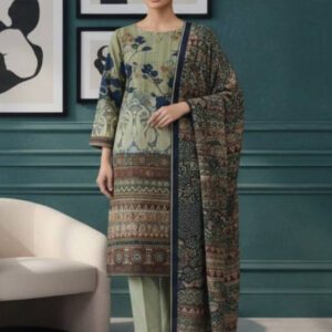 3PC Printed Lawn Suit
