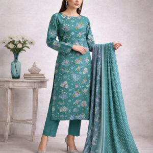 3PC Printed Lawn Suit