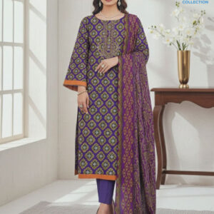 3PC Printed Lawn