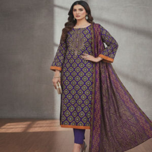 3PC Printed Lawn