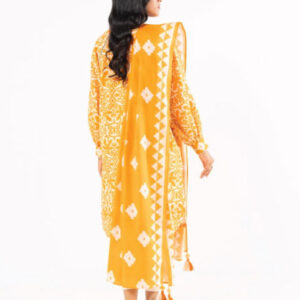 3PC Printed lawn suit