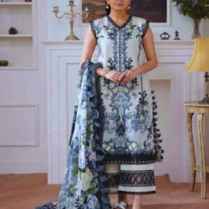 3PC Digital Printed Lawn Suit